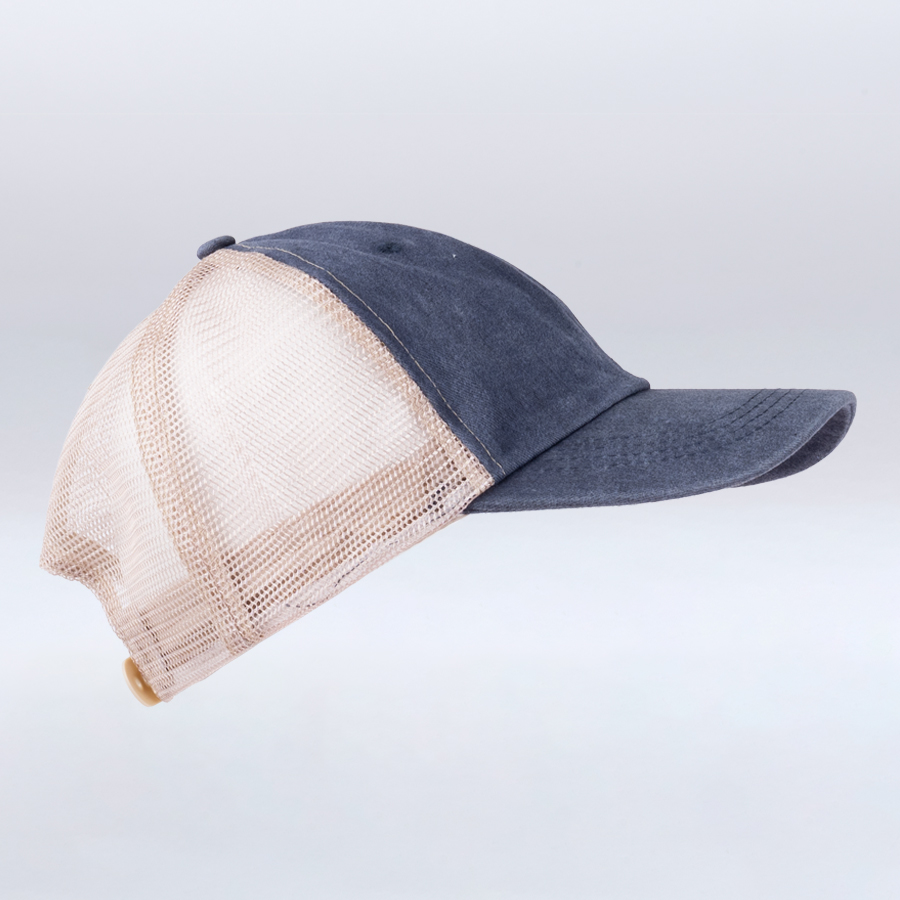Deluxe Gorro Jockey Mesh «JEANS»