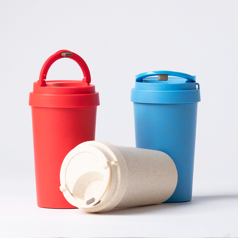 Mug térmico Eco Cup «COLOR WHEAT» 360cc