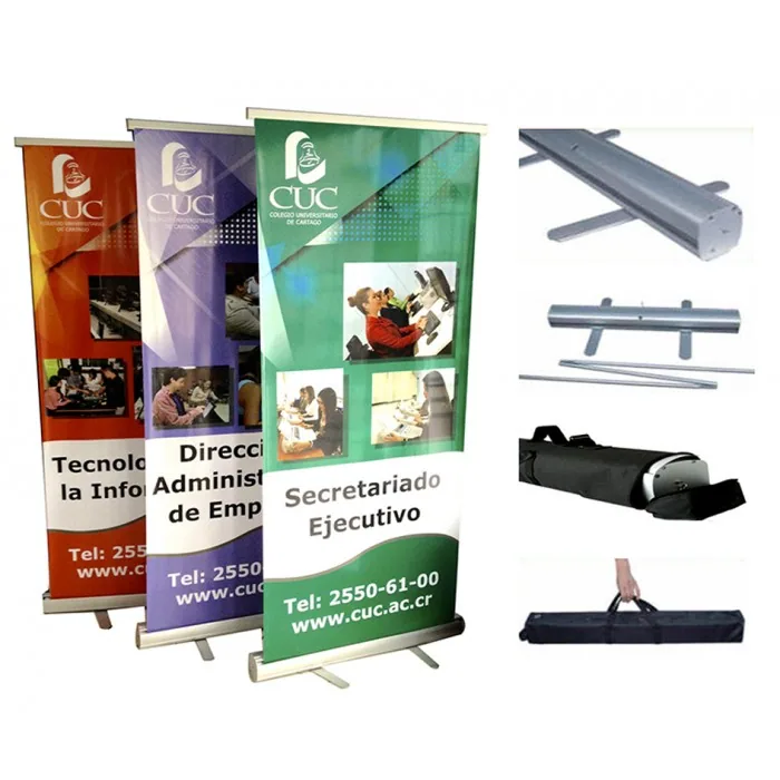 Pendón Roller 80×200 cm.