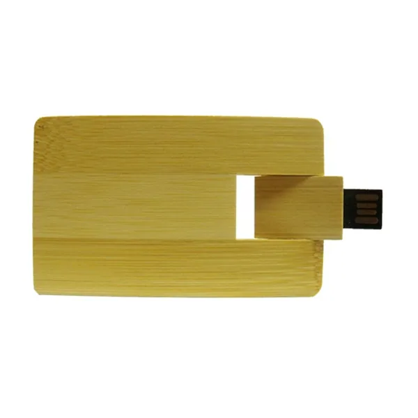 Pendrive Tarjeta Bamboo 8GB.
