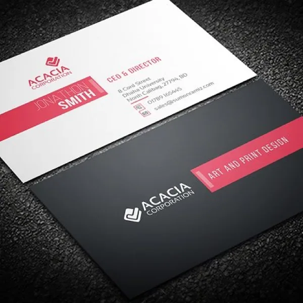 Tarjeta de Presentación - Acabado Matte