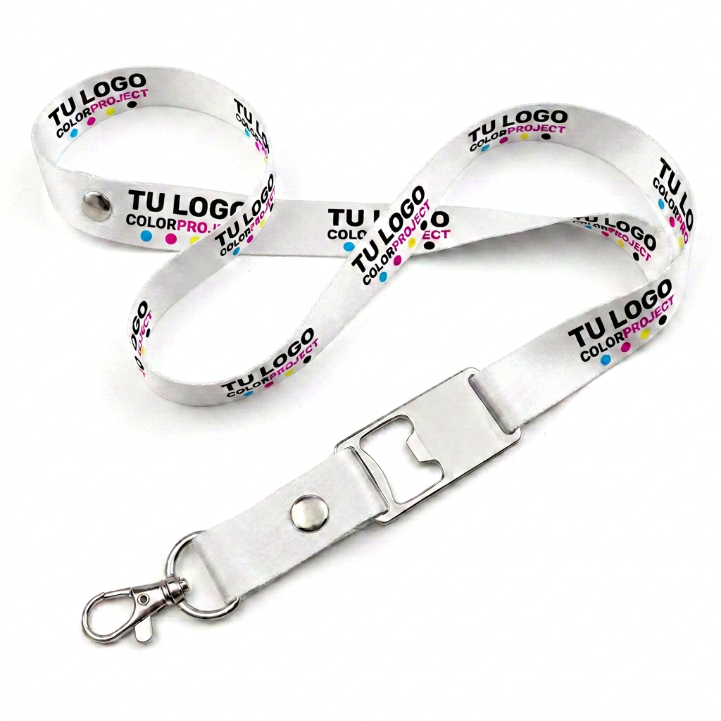 Lanyard Mosquetón + Opener